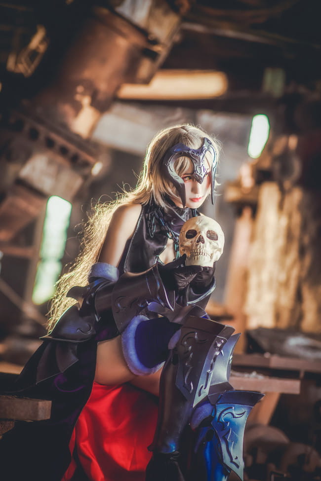 Fate/GrandOrder,黑贞德cosplay,ikrae