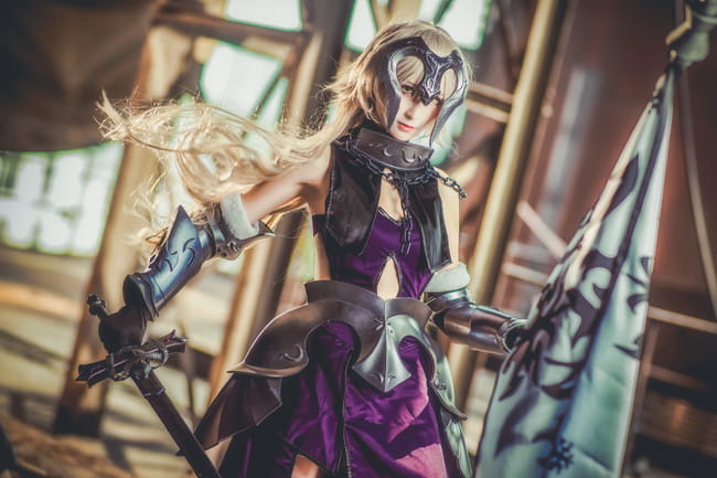 Fate/GrandOrder,黑贞德cosplay,ikrae