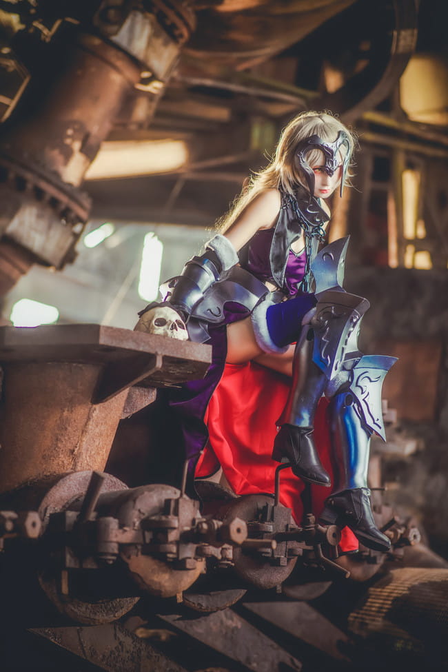 Fate/GrandOrder,黑贞德cosplay,ikrae