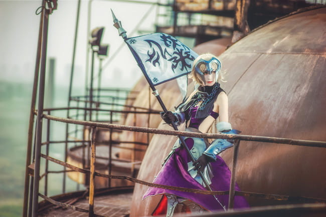 Fate/GrandOrder,黑贞德cosplay,ikrae