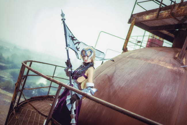 Fate/GrandOrder,黑贞德cosplay,ikrae