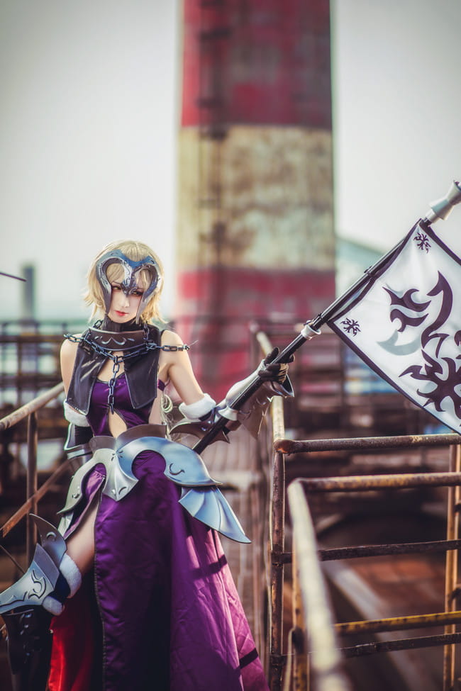 Fate/GrandOrder,黑贞德cosplay,ikrae