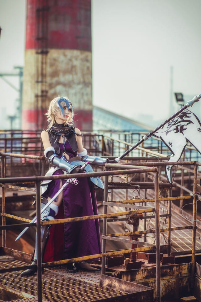 Fate/GrandOrder,黑贞德cosplay,ikrae