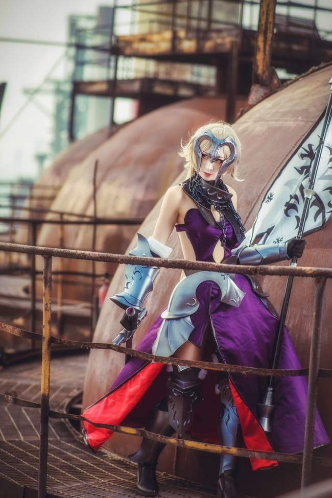 Fate/GrandOrder,黑贞德cosplay,ikrae