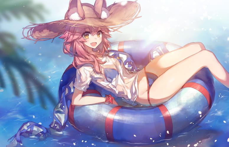 动漫萌图,fgo,玉藻前,下载