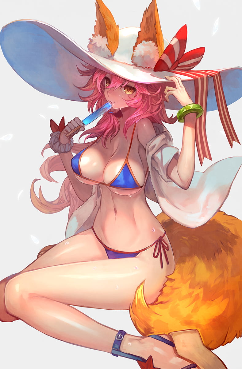 动漫萌图,fgo,玉藻前,下载