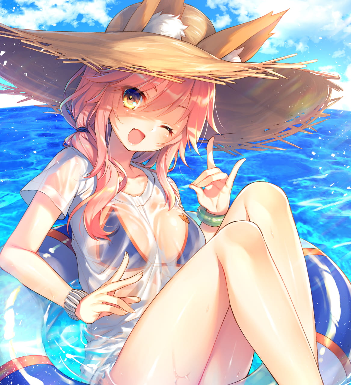 动漫萌图,fgo,玉藻前,下载