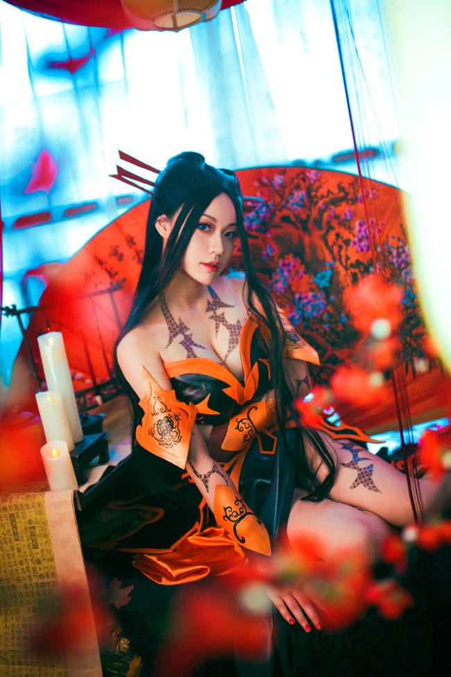 天行九歌,焰灵姬,cosplay图片