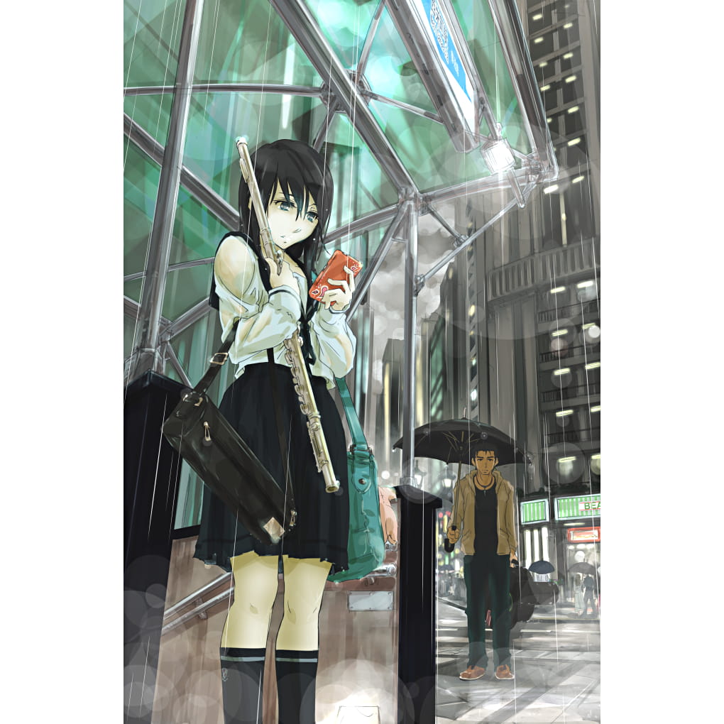 id=57322024,长笛少女图片,动漫乐器少女图片,古风动漫图片