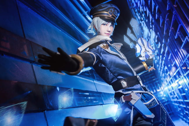 诸葛亮cos,星航指挥官,cosplay图片