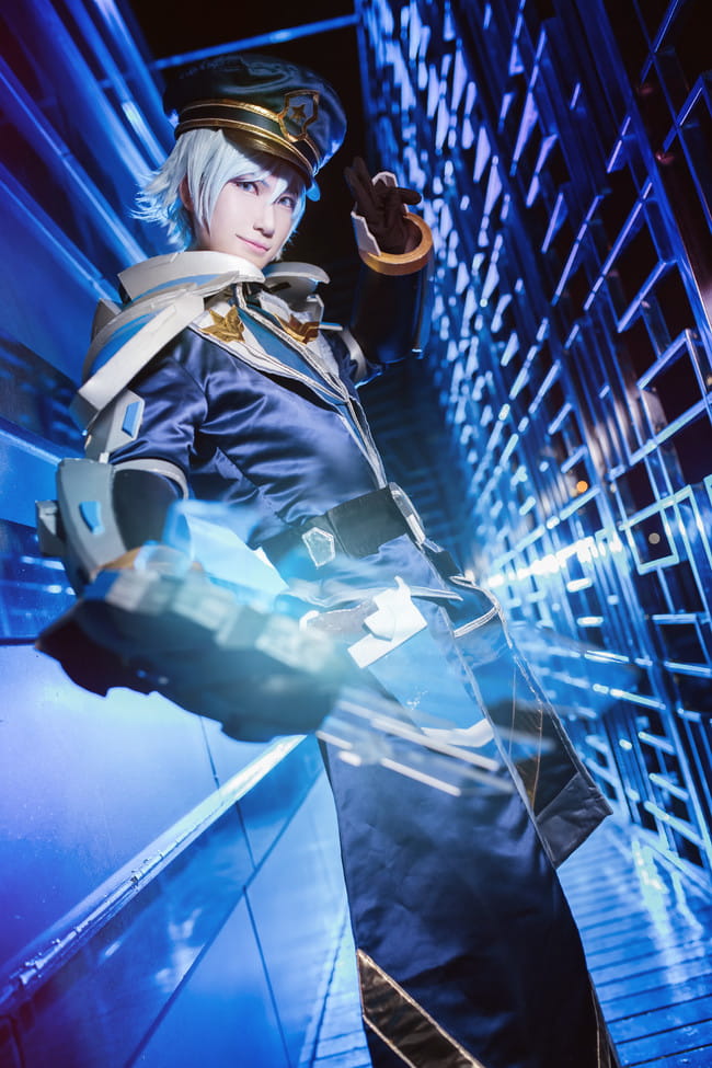 诸葛亮cos,星航指挥官,cosplay图片