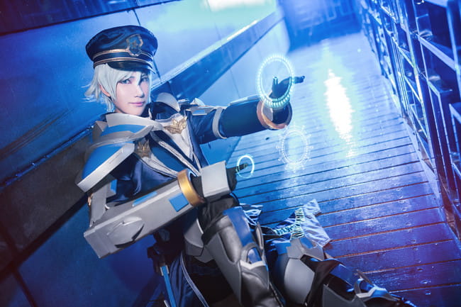 诸葛亮cos,星航指挥官,cosplay图片