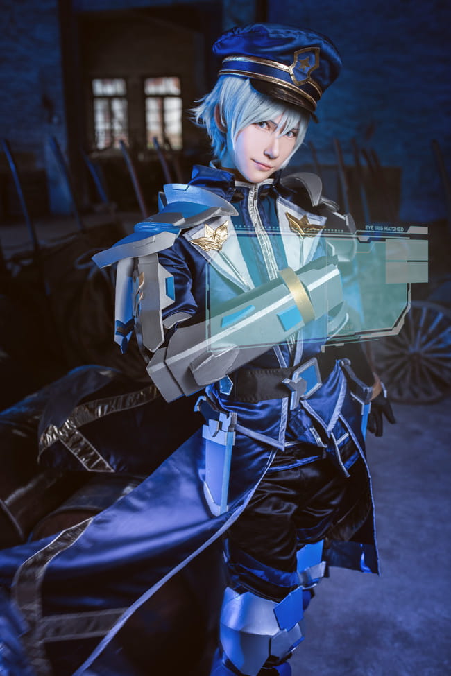 诸葛亮cos,星航指挥官,cosplay图片