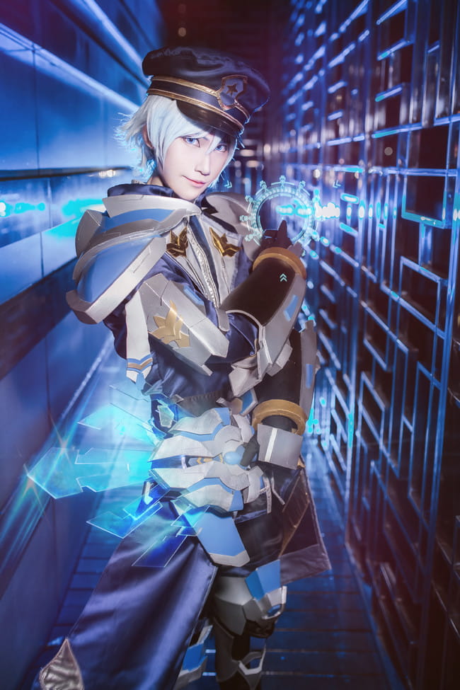 诸葛亮cos,星航指挥官,cosplay图片