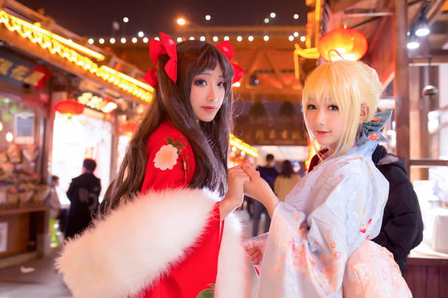 远坂凛cosplay