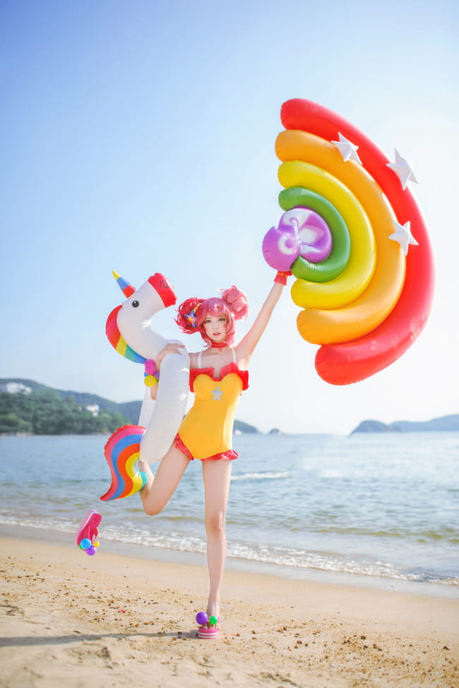 小乔cosplay,王者荣耀cosplay