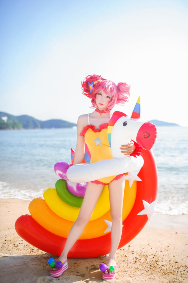 小乔cosplay,王者荣耀cosplay