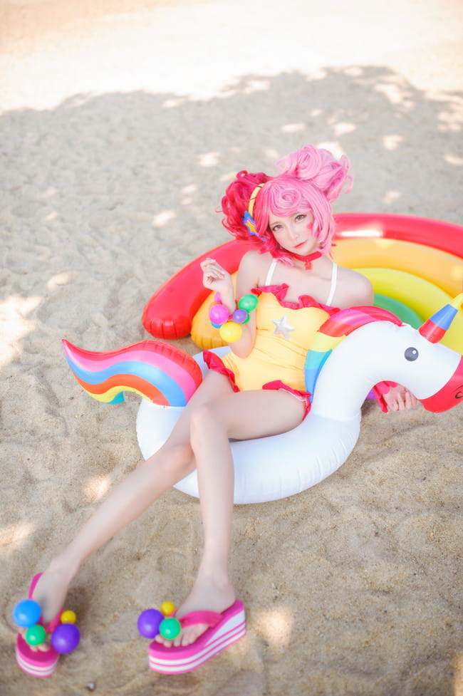 小乔cosplay,王者荣耀cosplay