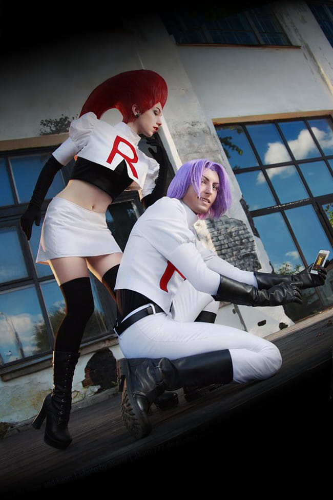 宝可梦cos,口袋妖怪cos,武藏小次郎cos