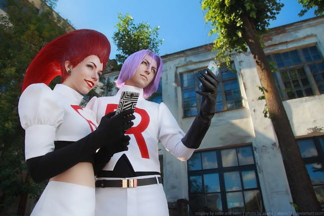 宝可梦cos,口袋妖怪cos,武藏小次郎cos