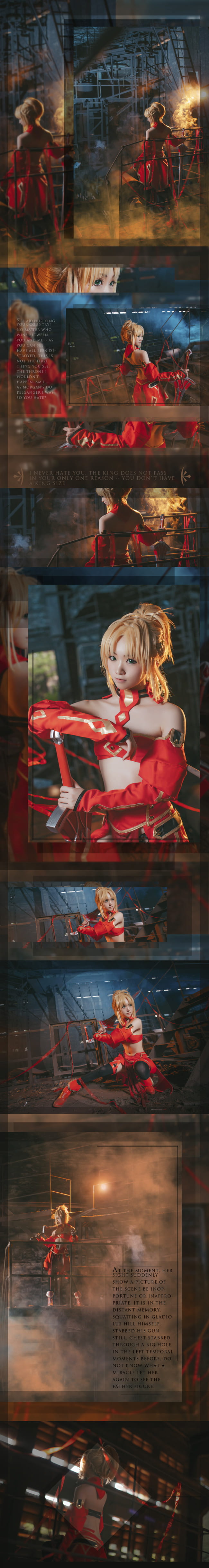 莫德雷德,cosplay