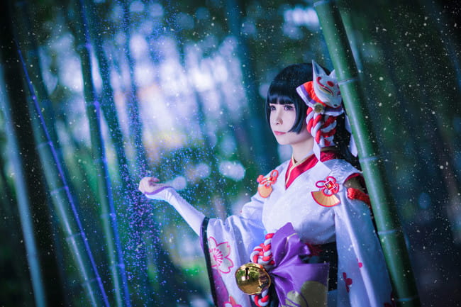 雪女cosplay,雪女cosplay