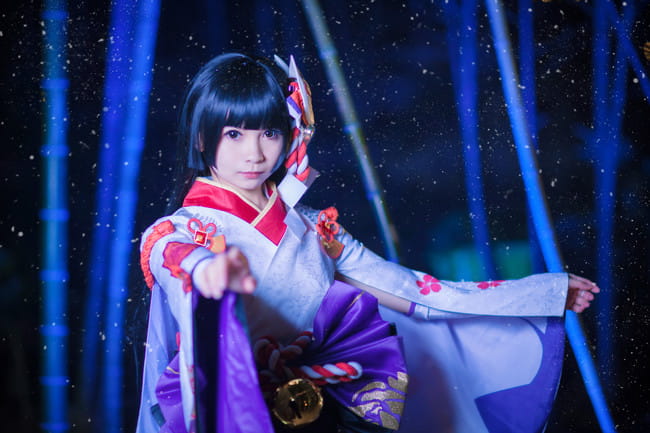 雪女cosplay,雪女cosplay