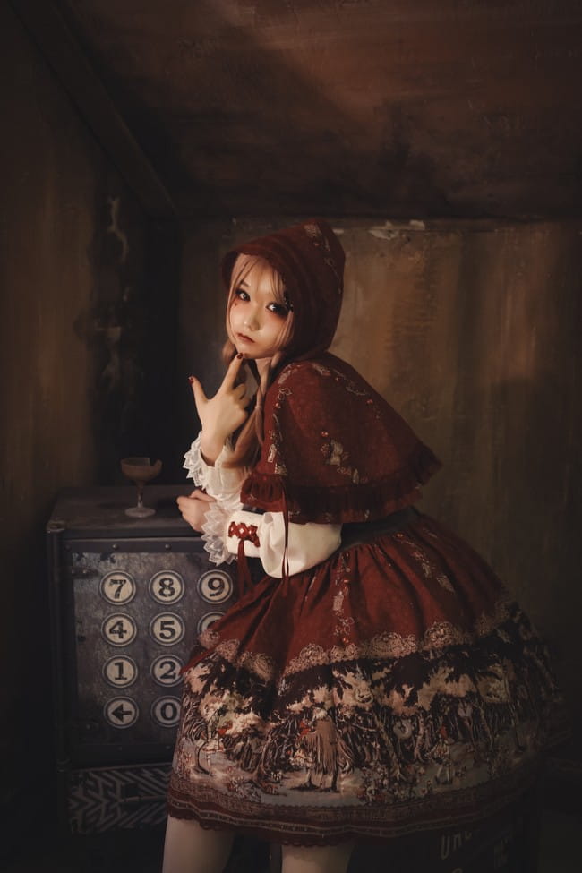 cosplay,暗黑小红帽