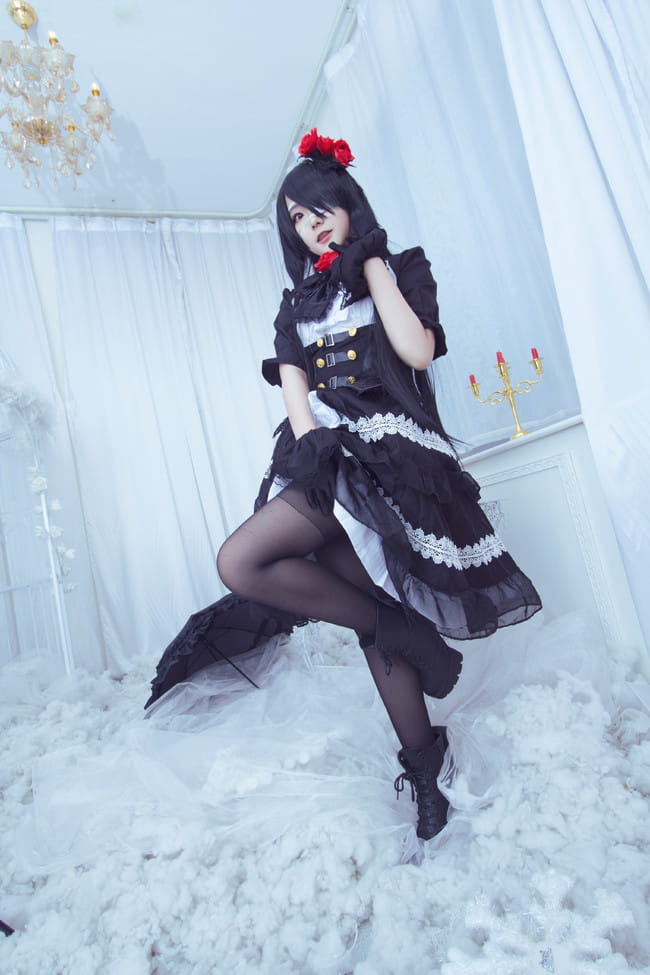 约会大作战cosplay,狂三cos, 一色_Sena