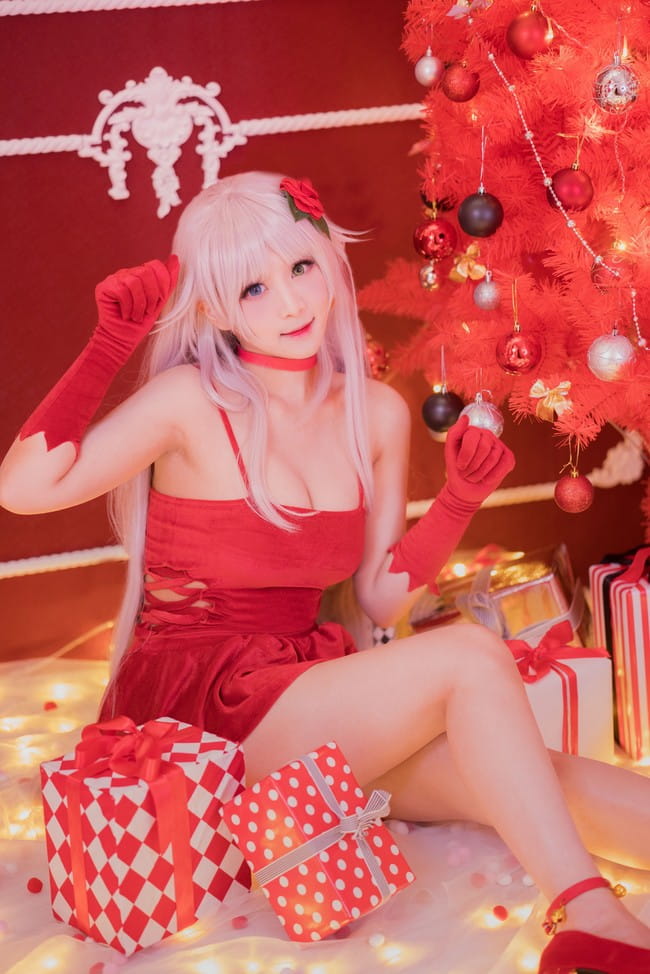 圣诞写真,少女写真,cosplay图片