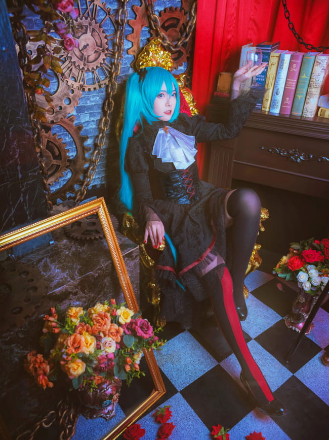 VOCALOID,初音cos,一色_Sena