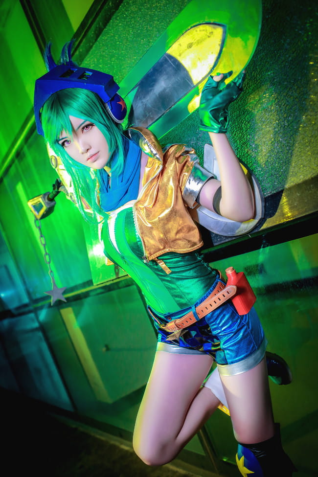 英雄联盟cos,电玩勇者锐雯cosplay,逸仔_