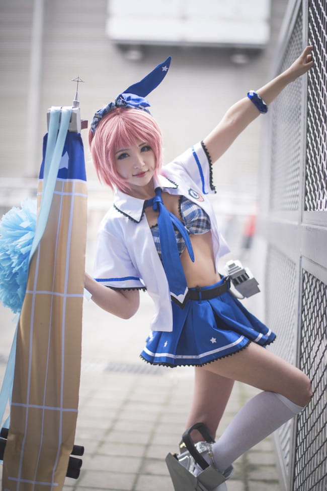 战舰少女,突击者,cosplay图片,