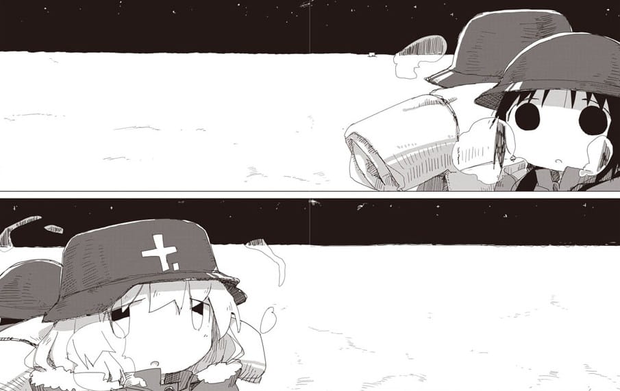 少女终末旅行结局,漫画最终话,少女终末旅行打雪仗