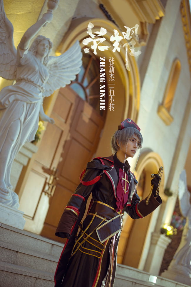 全职高手,张新杰,石不转cos,cosplay图片