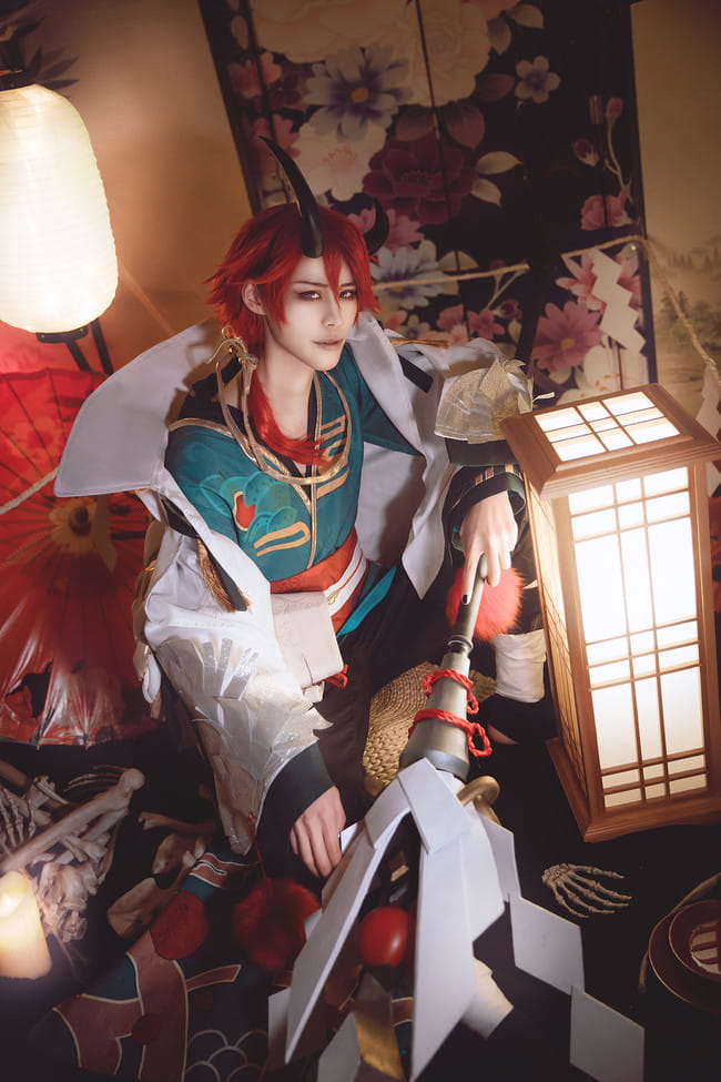 网易手游阴阳师,夜叉cos,cosplay图片