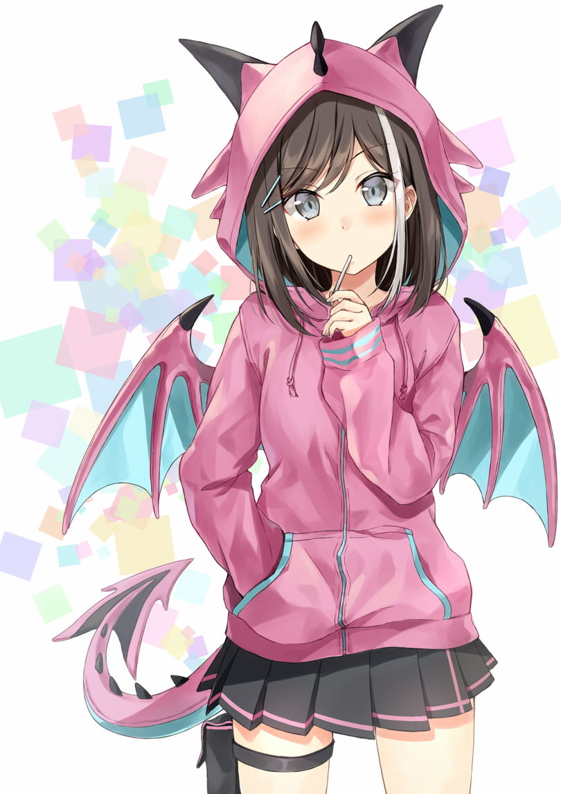 id=67055286,动漫短发女生,动漫黑长直,动漫女生图片