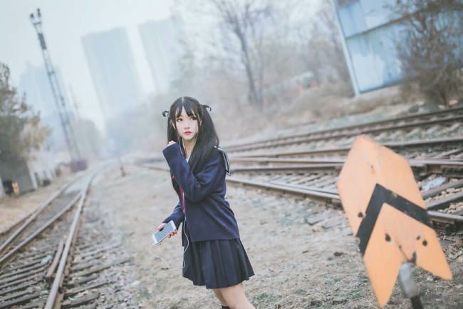 日系,JK,双马尾妹子,cosplay