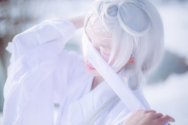 汉服,cosplay,雪妖