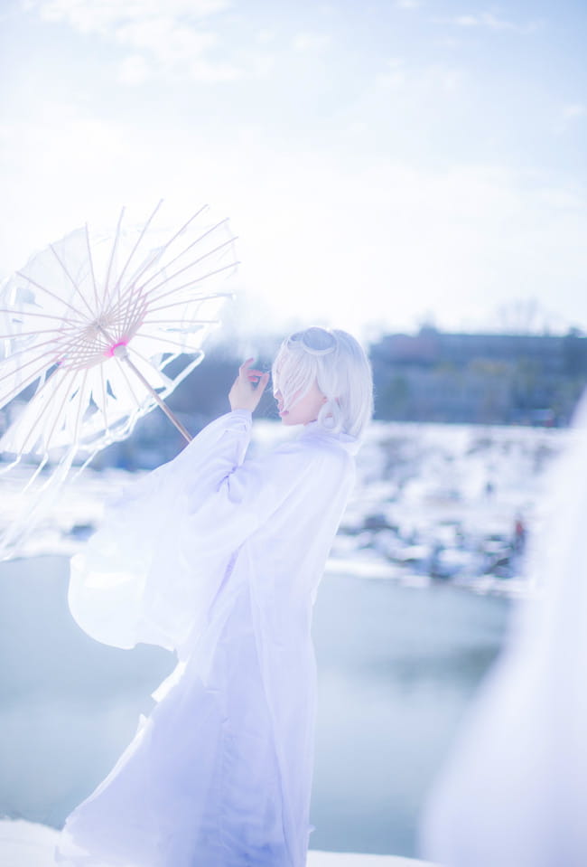 汉服,cosplay,雪妖