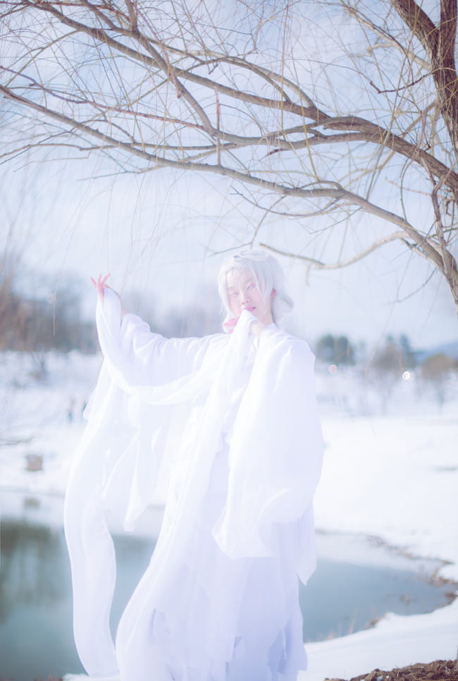 汉服,cosplay,雪妖