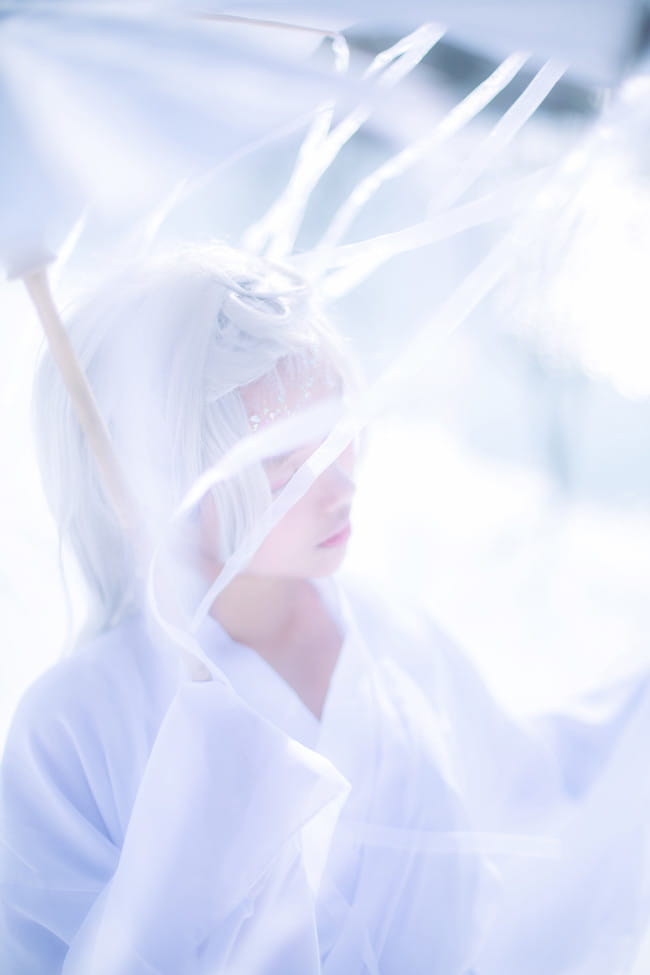 汉服,cosplay,雪妖