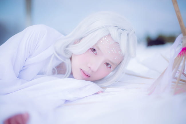 汉服,cosplay,雪妖