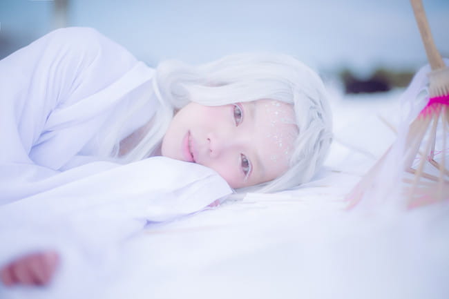汉服,cosplay,雪妖