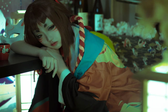 阴阳师,座敷童子,cosplay