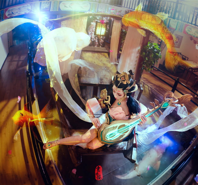 王者荣耀,霓裳风华,杨玉环,cosplay