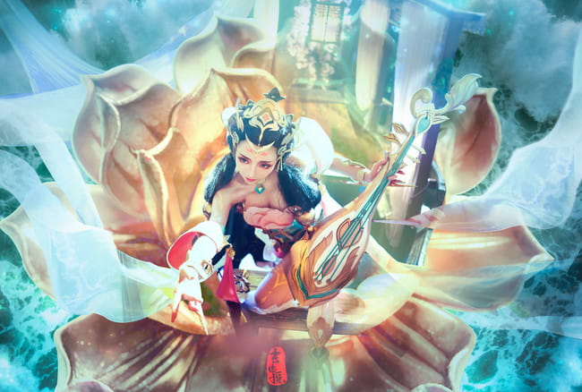 王者荣耀,霓裳风华,杨玉环,cosplay