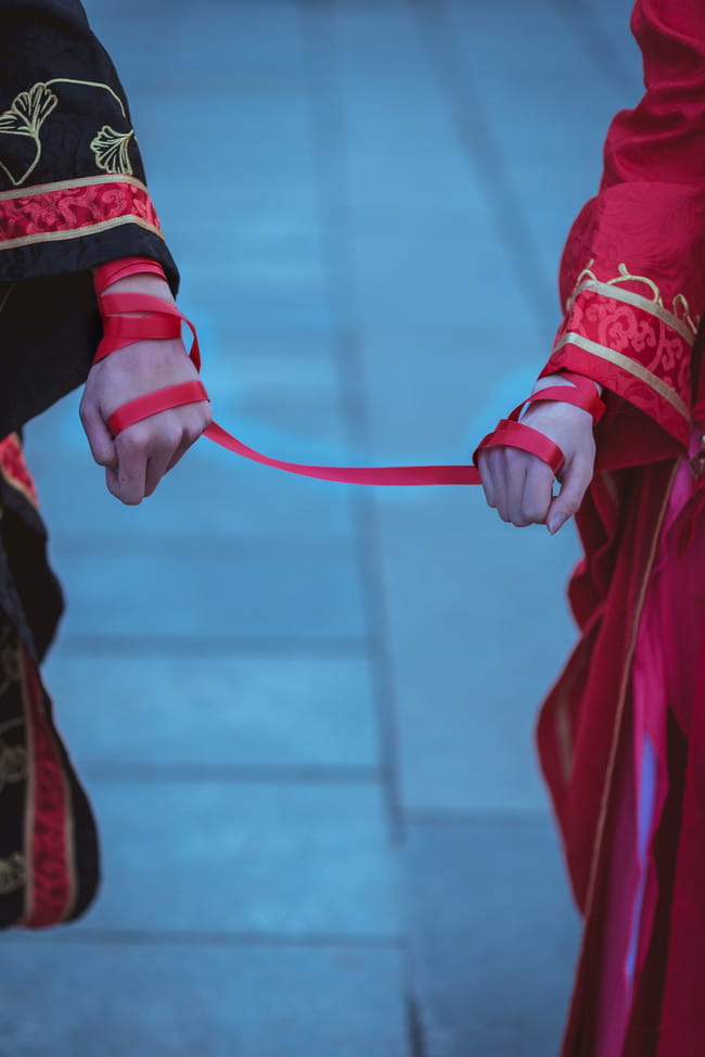 剑三,同人婚服,cosplay