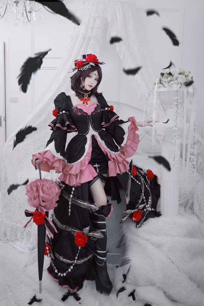 王者荣耀,露娜,哥特,cosplay