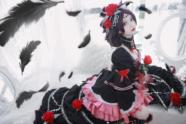 王者荣耀,露娜,哥特,cosplay